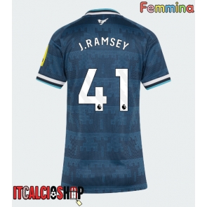 Newcastle United Jacob Ramsey #41 Seconda Maglia Femmina 2026-27 Manica Corta